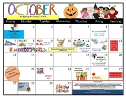 October Calendar